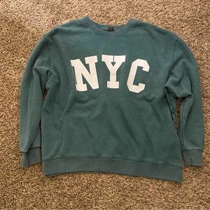 NYC crewneck sweatshirt
